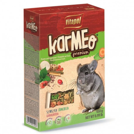 Complete feed KARMEO for chinchillas 450g.