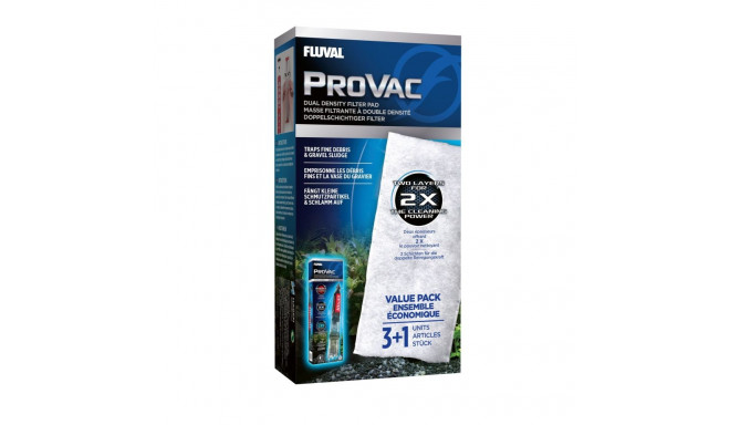 Aquarium filter Fluval Pro Vac+ filter pad (4pcs)