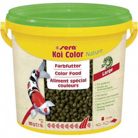 Complete feed Koi Color Nature Large 3.8L/980g, Sera