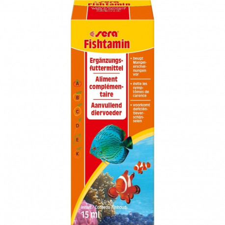 Kalatoit SERA Fishtamin 15ml