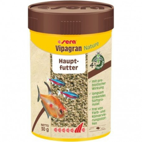 Complete feed Vipagran Nature 100ml/30g, Sera