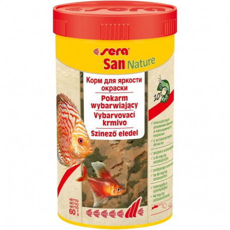 Complete feed San Nature 250ml/60g, Sera
