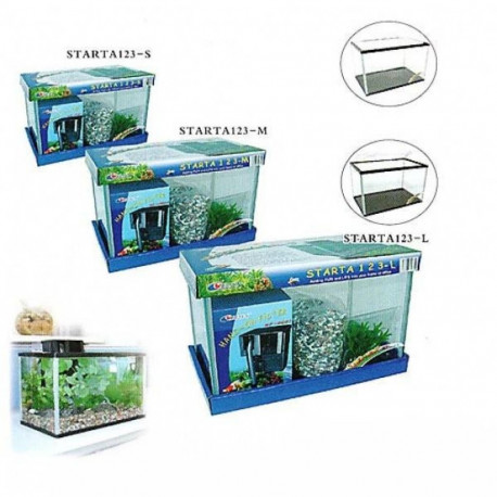 Akvariumas STARTA 123-S 16L 360x220x260mm