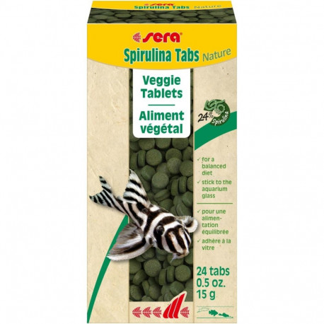 Complete feed Spirulina Tabs Nature 24tab/15g, Sera