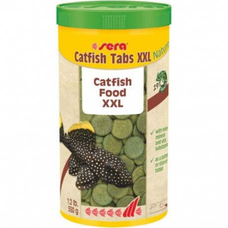 Complete feed Catfish Tabs XXL Nature 1000ml/550g, Sera