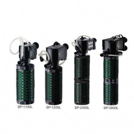 Akvaariumi filter SP-2500L 18W 1400l/h 400L