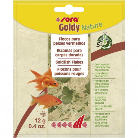 Complete feed Goldy Nature 12g, Sera