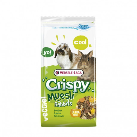 Täissööt Crispy Muesli - Rabbits Tasty, (kääbus)küülikutele 1kg