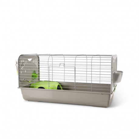 Cage Caesar 3 Knock Down 100x50x51cm silver/warm grey