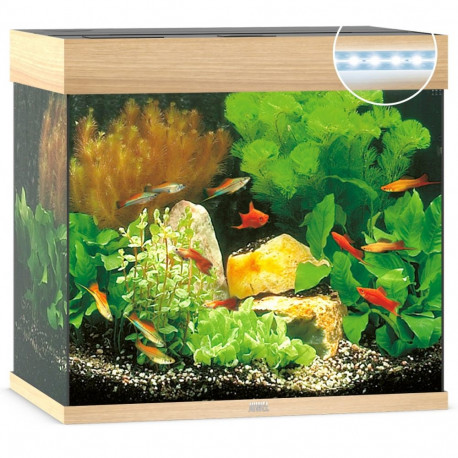 Aquarium Lido LED 120 L light wood