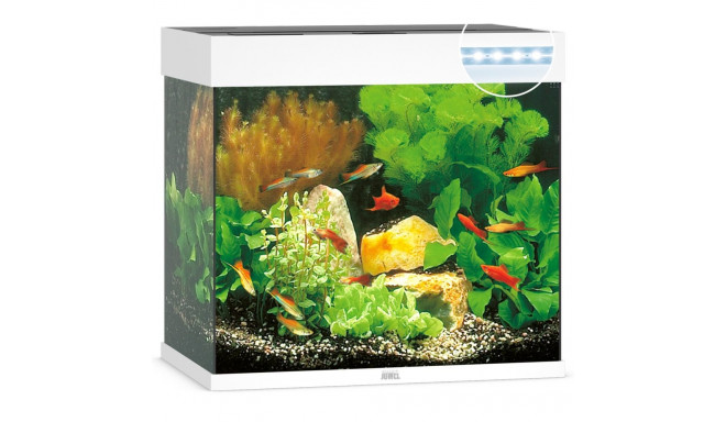 Аквариум Lido LED 120 L белый