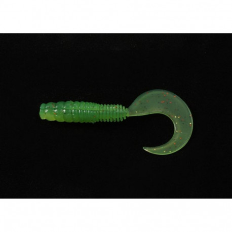 Soft lure HITFISH Screwtail 2.6 R22 9pcs