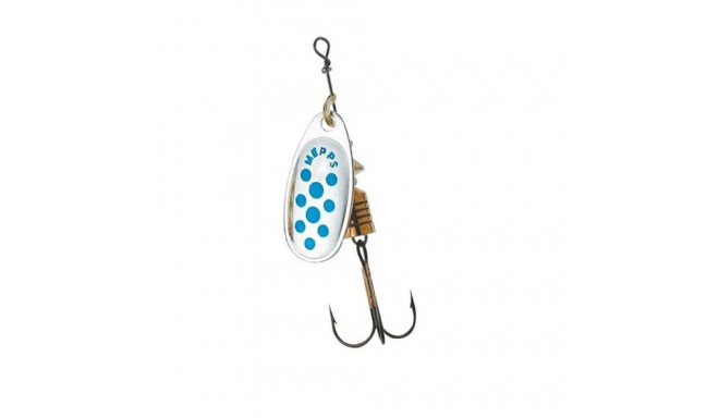 Spinner MEPPS COMET-5 11,0g silver/blue dots