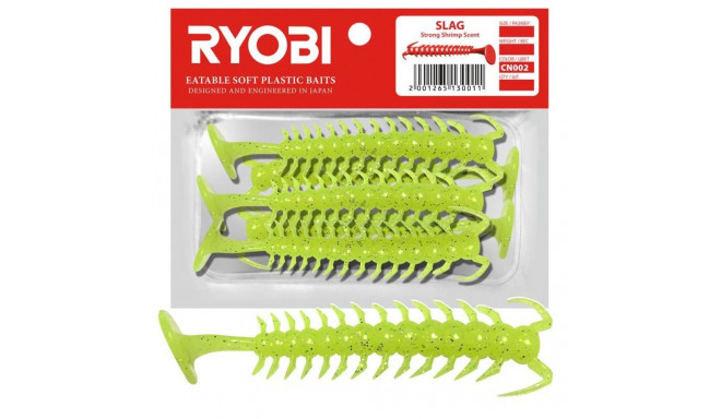 Soft lure Scented Ryobi Slag 59mm CN002 5pcs