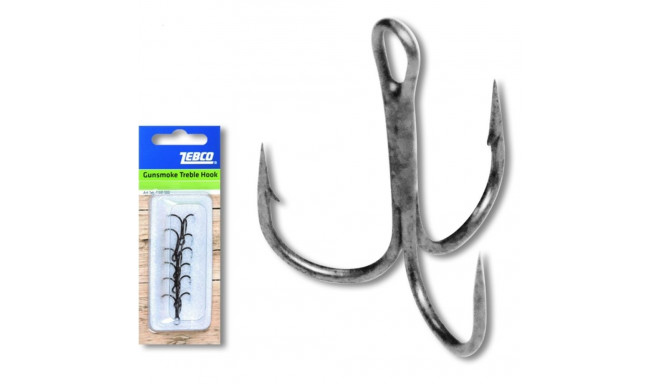 Treble hook Zebco Topic Nr.2/0 4pcs