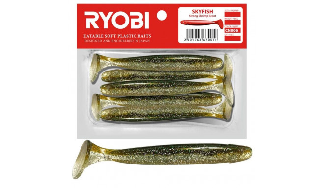 Minkštas masalas Scented Ryobi Skyfish 109mm CN006 3vnt