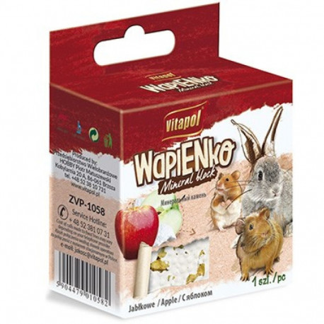 MINERAL BLOCK apple for rodents and rabbit 1pc 40g