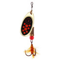 Spinner MEPPS BLACK FURY MOUCHE-3 6,5g gold/orange dots