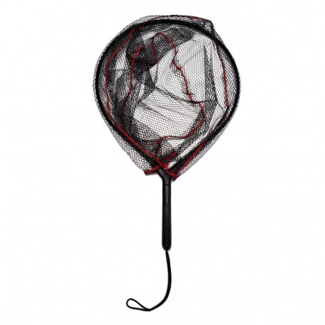 Landing net SWD 43x47x40cm 0,7m rubberized