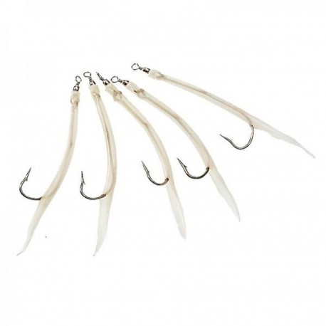 Bottom fishing rig SCH-E001 8/0 fluo
