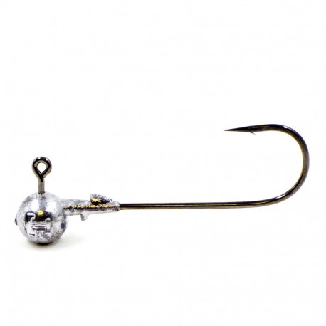Jig head Big Power, black 30g 10/0 5pcs, Traper