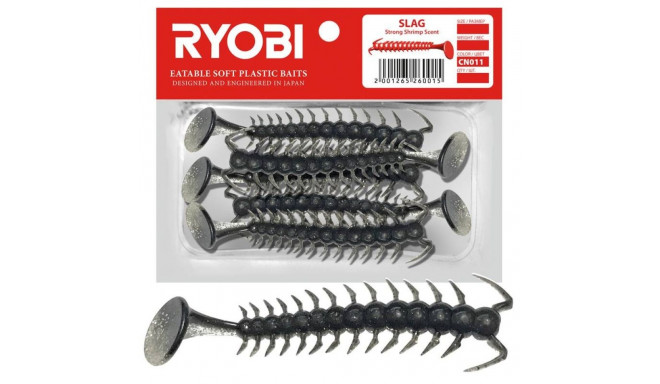 Soft lure Scented Ryobi Slag 59mm CN011 5pcs