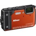 Nikon Coolpix W300 Holiday Kit, orange