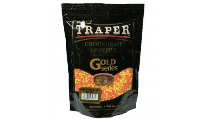 Groundbait TRAPER Gold Serie Mix fluo duona 400g