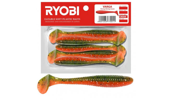 Silikoonlant söödav Ryobi Varga 75mm CN009 5tk