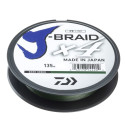 Pintas žvejybos valas Daiwa J-Braid X4E 0.19mm 135m tamsiai žalias