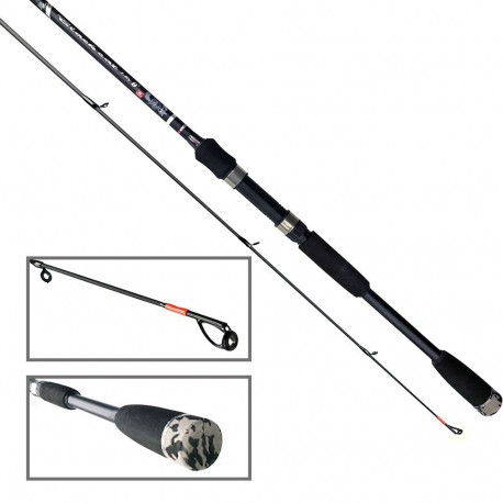Spinning rod SWD Black Cat 2.4m 15-40g