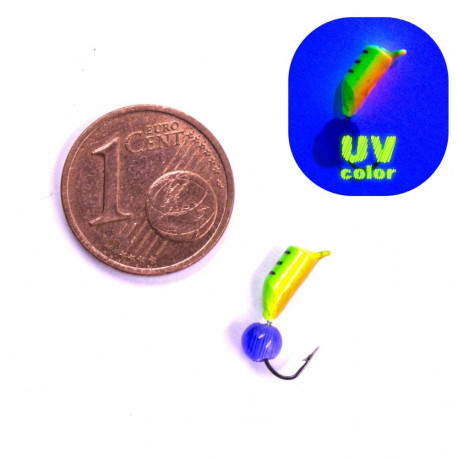 Mormyška tungsten Beznasadka 3 0.7g 05-061-31 blue