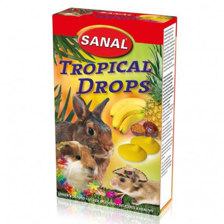 SANAL RODENTS tropical drops 45g