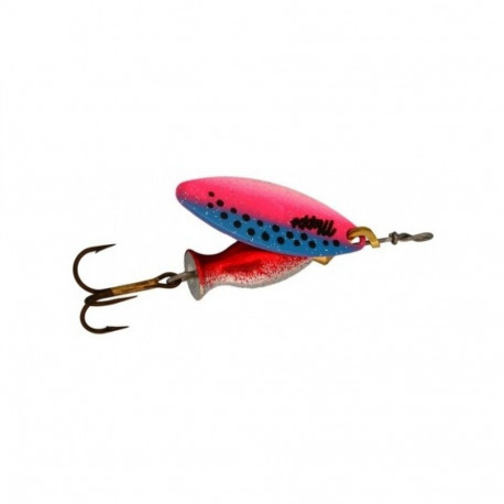 Spinner MEPPS AGLIA LONG HEAVY-2 16g rainbow/silver/red