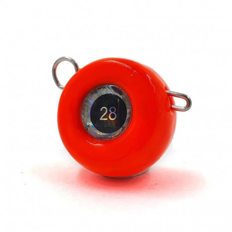 Jig sinker FB, 18 g, red, 3 pcs, Merganser