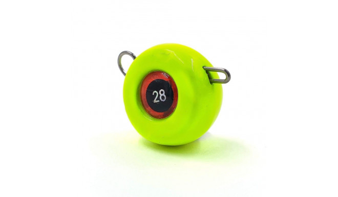 Jig sinker FB, 8 g, yellow, 3 pcs, Merganser