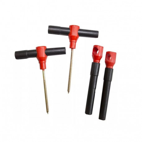 Ice screw for tent 4pcs