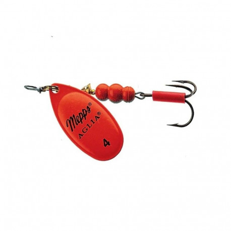 Spinner MEPPS AGLIA FLUO-4 9,0g red