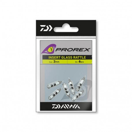 Daiwa PX Insert Glass Rattle 5mm 6tk