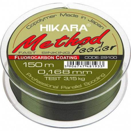 Fishing line Traper Method Feeder black 150m 0.185mm 4,10kg