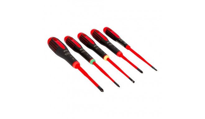 Elektriku kruvikeerajate kmpl. ERGO™ 5 osa SL 0.5,3.0 x75, 0.8 x 4.0 x100, PH1,2, T10