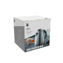 WMF Stelio 72110007 electric kettle 1.2 L 2400 W Black, Stainless steel