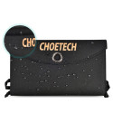 Choetech SC001 solar foldable charger 19W 2x USB-A - black