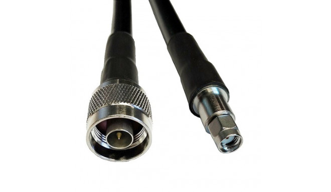 Cable LMR-400, 5m, N-male to RP-SMA-male