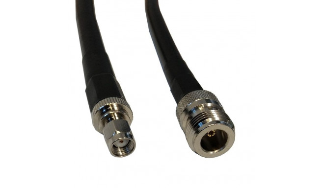 Cable LMR-400, 10m, N-female to RP-SMA-male