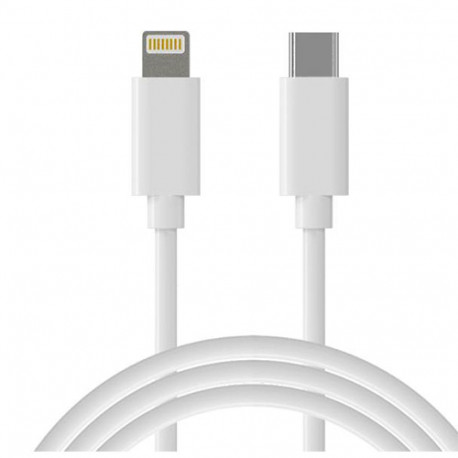 Cable USB Type C - Lightning, PD, 18W, 1m