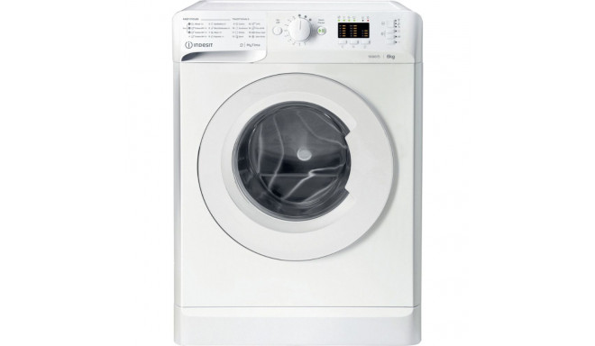 INDESIT Washing machine MTWSA 61053 W EE, 6kg, 1000rpm, Energy class D, Depth 42.5 cm