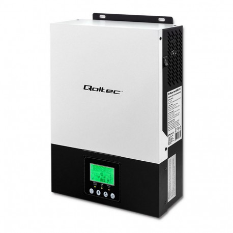 Qoltec 53875 Hybrid Solar Inverter Off-Grid 1.5KW | 80A | MPPT | Sinus