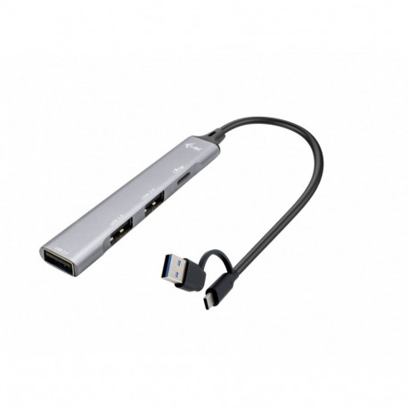 i-tec USB-C/A jaotur 1x USB 3.0 + 3x USB 2.0
