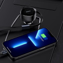 Baseus car charger Enjoyment Retractable 2w1 30W black with cable 1x USB-C 1x Lightning